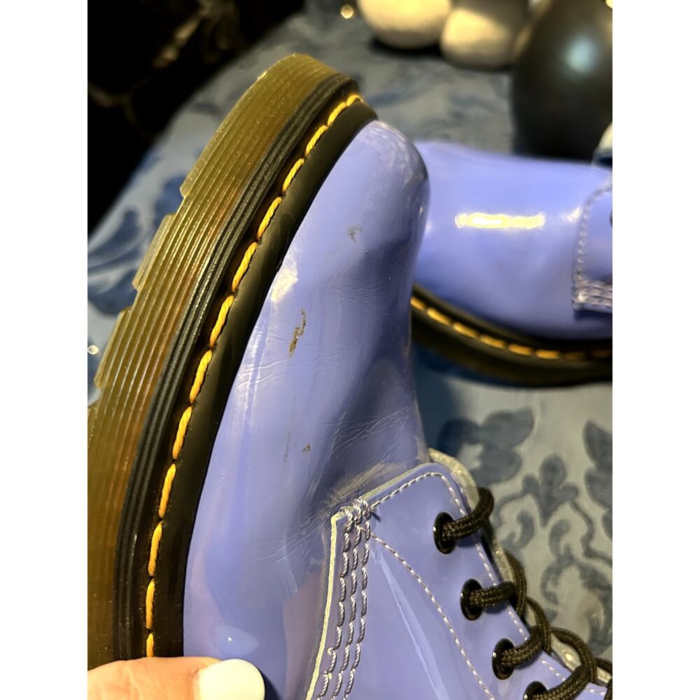 Dr Martens 1460 Hyacinth Blue Patent Leather size 8/EU 39 - Picture 5 of 9
